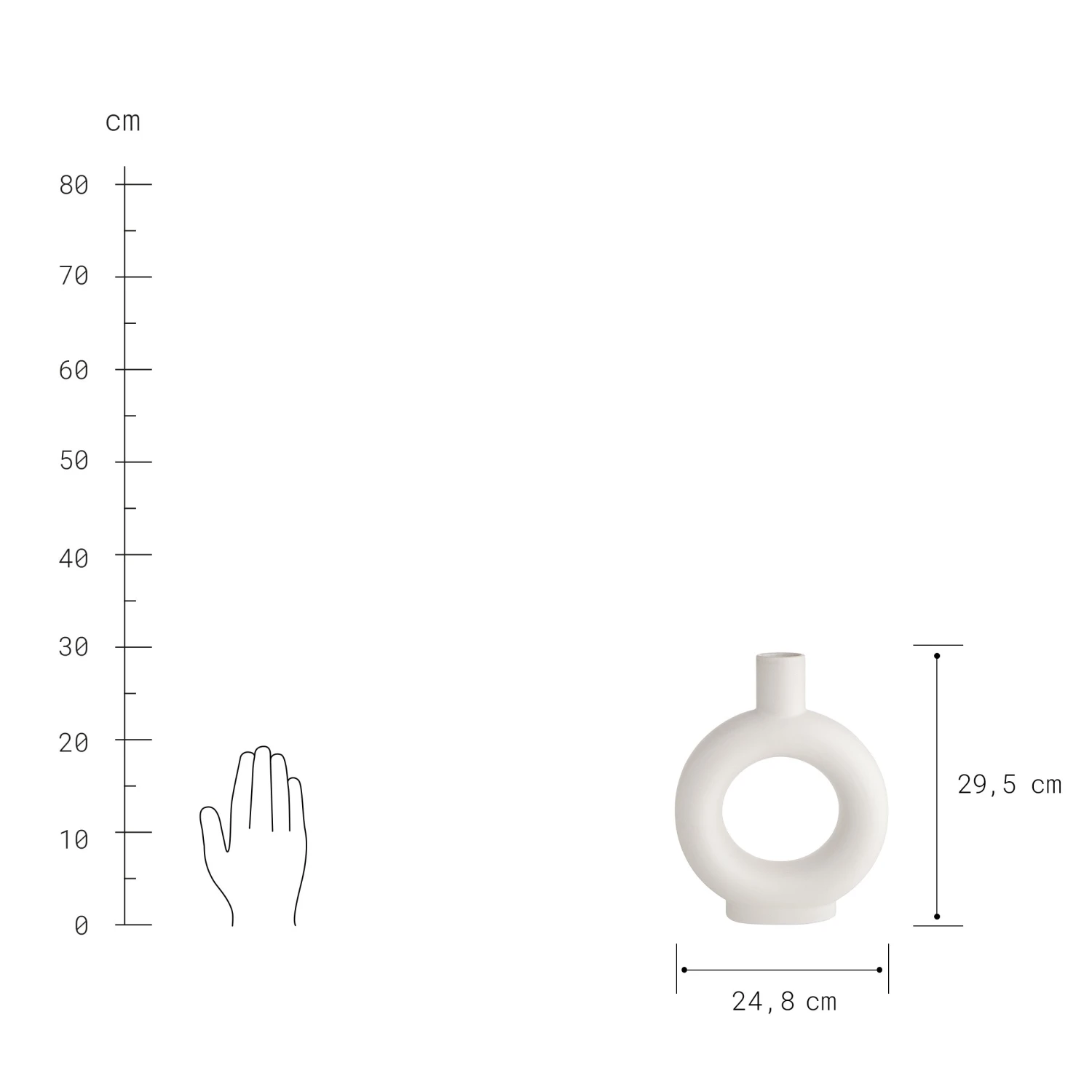 LOOP Vase Höhe 30cm 6 LOOP Vase Höhe 30cm – Bild 4
