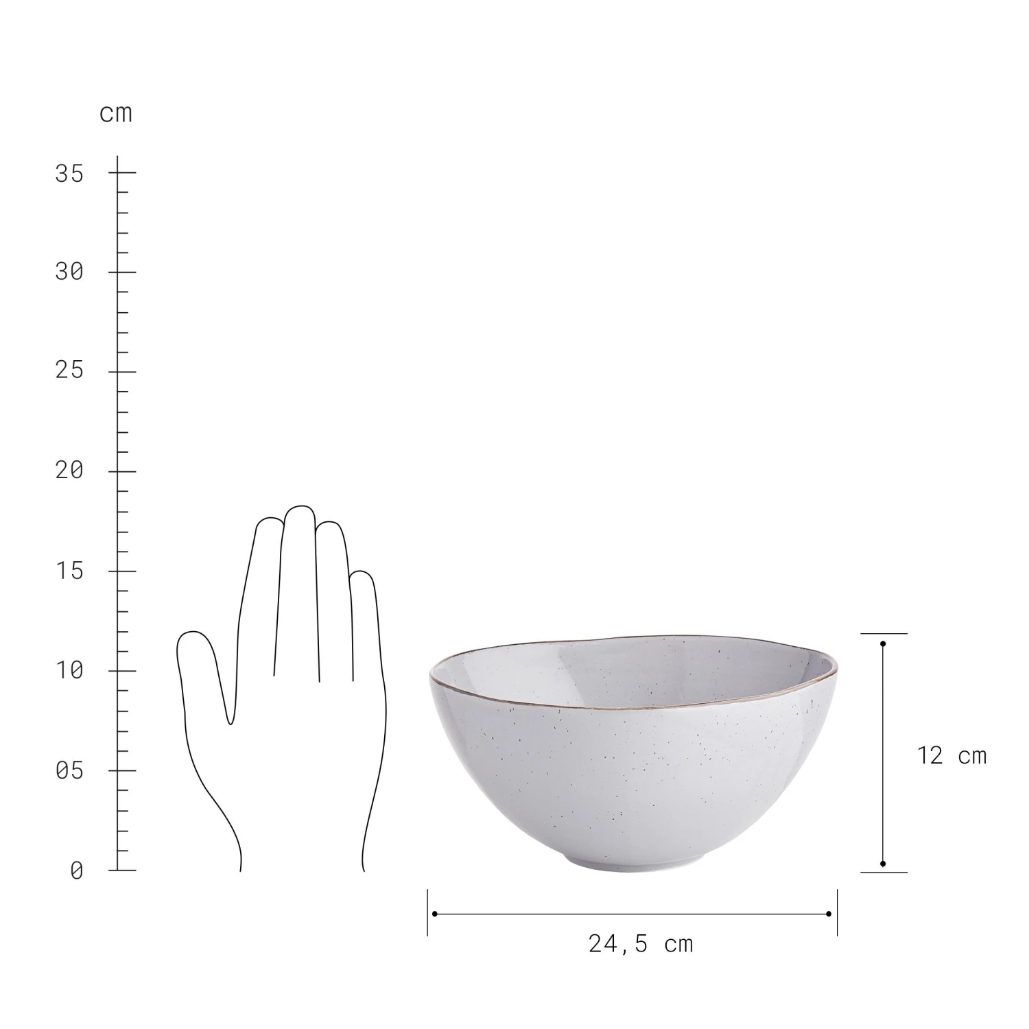 FINCA Salatschale 2,2l 5 FINCA Salatschale 2,2l – Bild 3