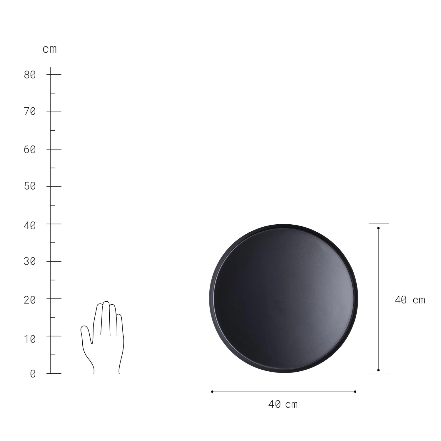 EXHIBITION Deko-Tablett Ø40cm 10 EXHIBITION Deko-Tablett Ø40cm – Bild 8