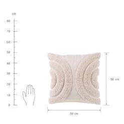 WHITE RAINBOW Kissen L 50 X B 50cm -Butlers 10225820 3