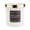 SCENTS OF HOME Duftkerze White Musk & Vanilla Mit Sojawachs