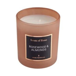 SCENTS OF HOME Duftkerze Rosewood & Almond Mit Sojawachs -Butlers 10225872 2