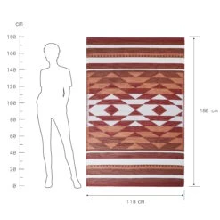 COLOUR CLASH In- & Outdoor-Teppich Ikat L 180 X B 118cm 8 COLOUR CLASH In- & Outdoor-Teppich Ikat L 180 X B 118cm -Butlers 10226116 2