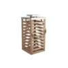 SHORE Laterne Mangoholz Höhe 54cm -Butlers 10226268