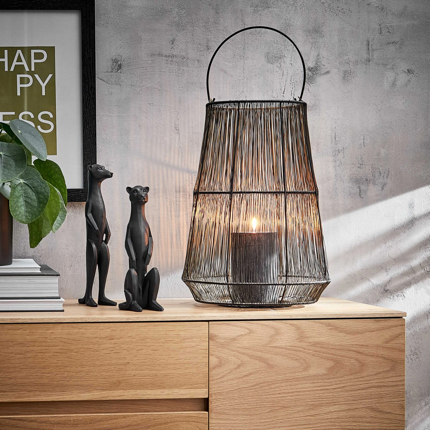 YOKO Laterne Höhe 43cm 4 YOKO Laterne Höhe 43cm – Bild 2