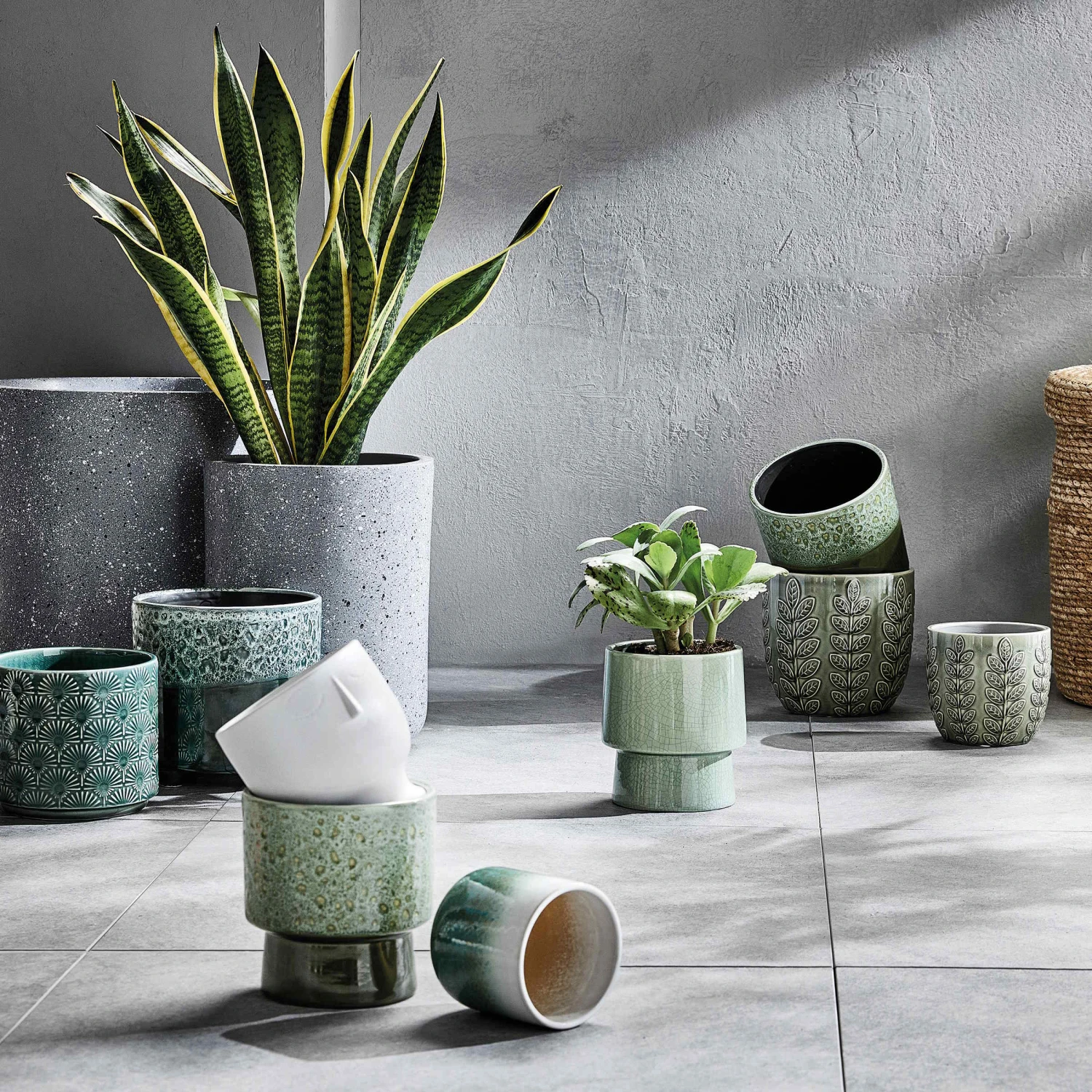 CONCRETE Pflanztopf Outdoor Höhe 32cm 4 CONCRETE Pflanztopf Outdoor Höhe 32cm – Bild 2