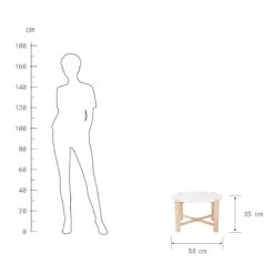 MARVELOUS Beistelltisch Marmor -Butlers 10226326 2