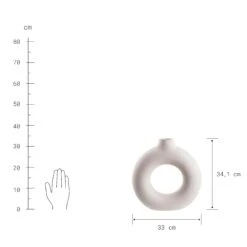 LOOP Vase Höhe 34cm -Butlers 10226339 3