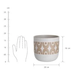 OVER THE RAINBOW Blumentopf Ø20cm 7 OVER THE RAINBOW Blumentopf Ø20cm -Butlers 10226405 2