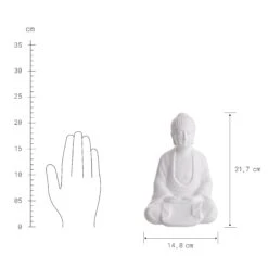 BUDDHA Statue Höhe 22cm -Butlers 10226408 2