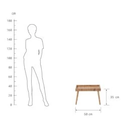 BASSE Beistelltisch Rattan -Butlers 10226526 3