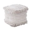 BOHO LOUNGE Woll-Pouf Mit Troddeln 2 BOHO LOUNGE Woll-Pouf Mit Troddeln -Butlers 10226641