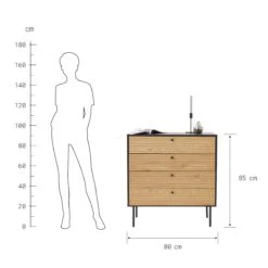 MODERNIST Kommode Mit 4 Schubladen 14 MODERNIST Kommode Mit 4 Schubladen -Butlers 10226759 3