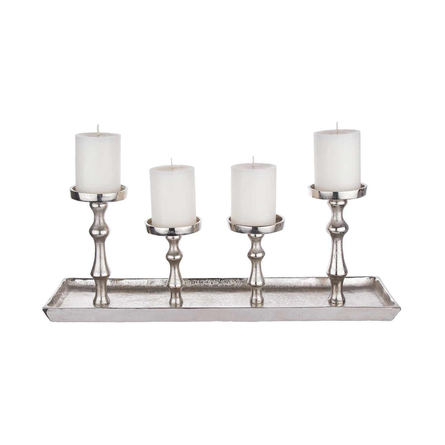 BANQUET Tablett Mit 4 Kerzenhaltern L 52 X B 15cm 7 BANQUET Tablett Mit 4 Kerzenhaltern L 52 X B 15cm – Bild 5