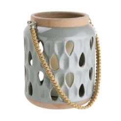 PRAIA DO NORTE Laterne Höhe 21cm