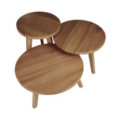 TEAK TIMECouchtisch Aus Teakholz -Butlers 10227924 7