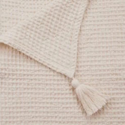 HONEY COMB Decke Mit Tasseln L 200 X B 140cm -Butlers 10227988 5