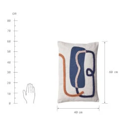 ABSTRACT Kissen L 40 X B 60cm -Butlers 10227993 2