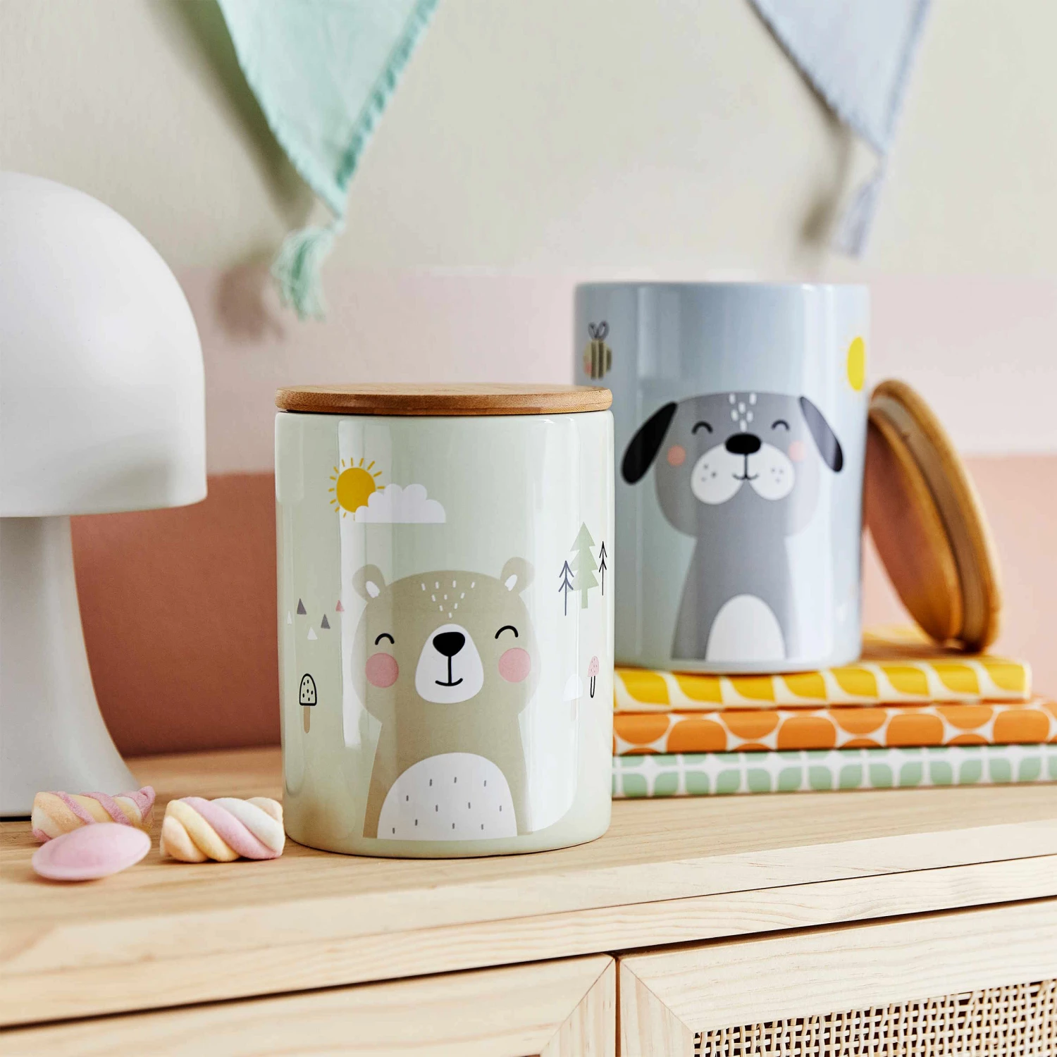 TINY TOWN Aufbewahrungsdose Bär 1100ml 4 TINY TOWN Aufbewahrungsdose Bär 1100ml – Bild 2