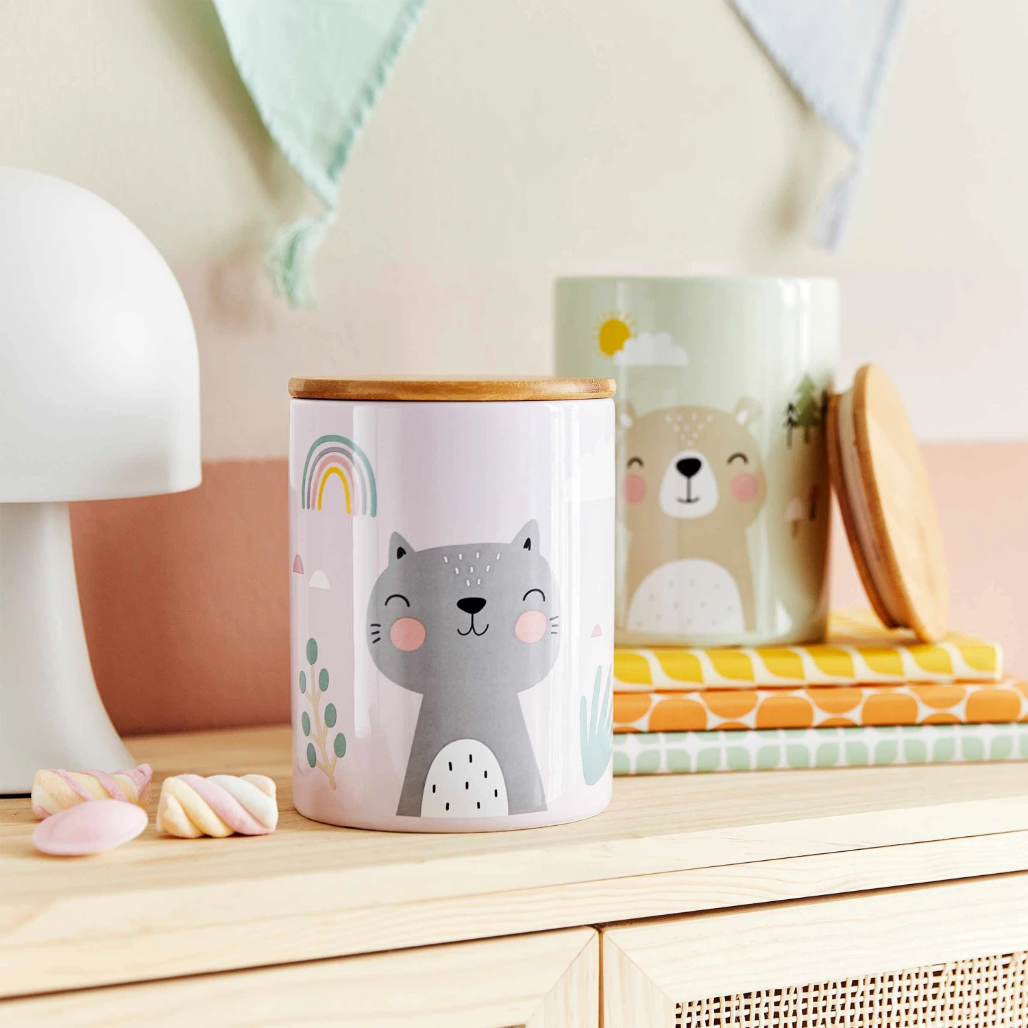 TINY TOWN Aufbewahrungsdose Katze 1100ml 4 TINY TOWN Aufbewahrungsdose Katze 1100ml – Bild 2