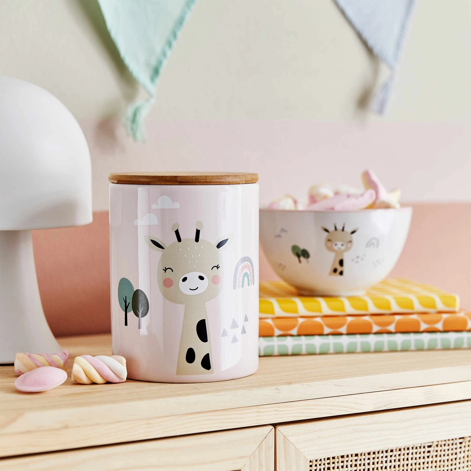 TINY TOWN Aufbewahrungsdose Giraffe 1100ml 4 TINY TOWN Aufbewahrungsdose Giraffe 1100ml – Bild 2