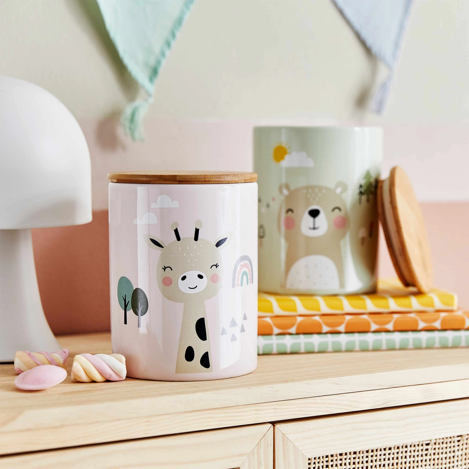 TINY TOWN Aufbewahrungsdose Giraffe 1100ml 8 TINY TOWN Aufbewahrungsdose Giraffe 1100ml – Bild 6