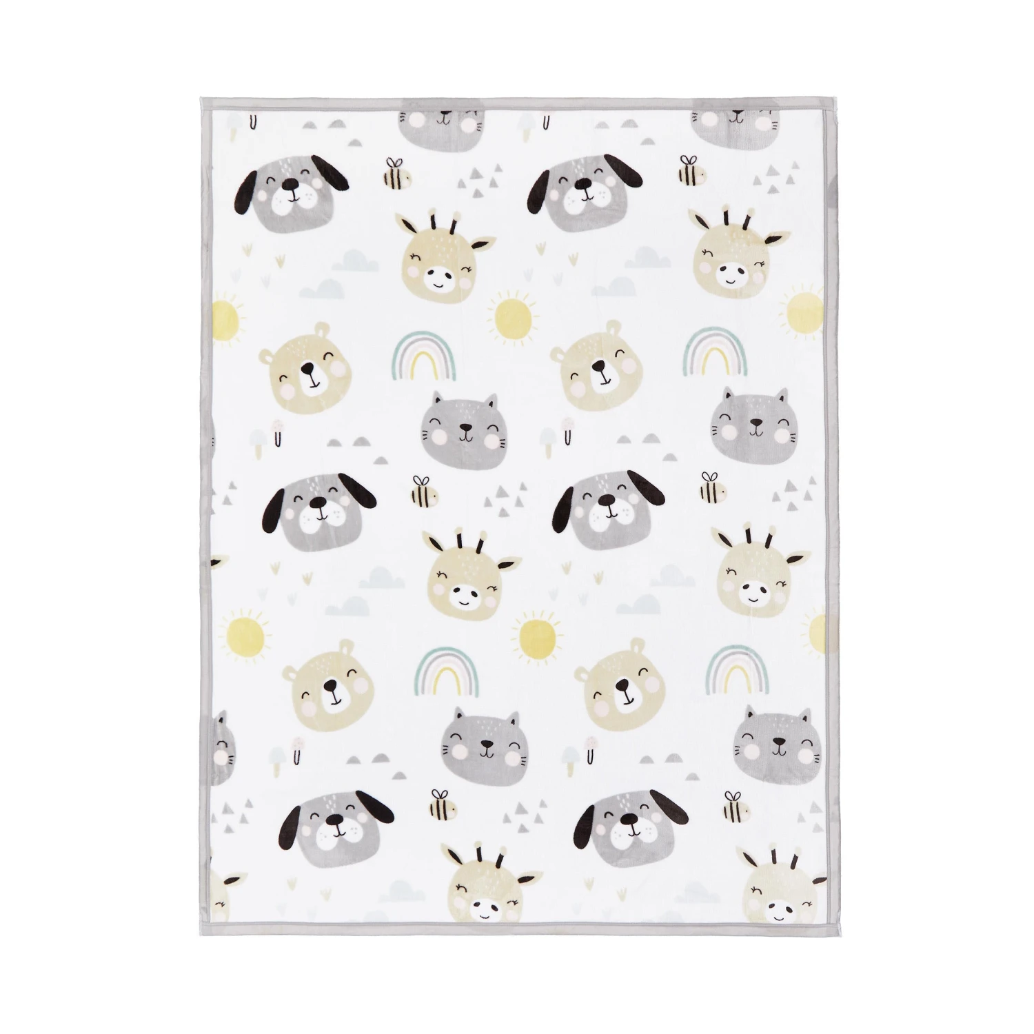 TINY TOWN Flanell-Decke L 170 X B 130cm 5 TINY TOWN Flanell-Decke L 170 X B 130cm – Bild 3