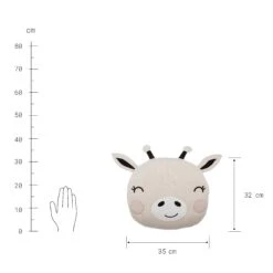 TINY TOWN Kissen Giraffe L 32 X B 35cm -Butlers 10228088 3