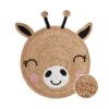 TINY TOWNHanf-Teppich Giraffe Ø110cm 2 TINY TOWNHanf-Teppich Giraffe Ø110cm -Butlers 10228213
