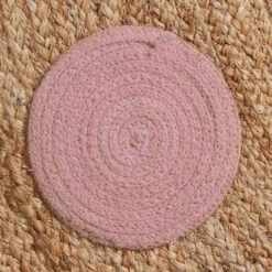 TINY TOWNHanf-Teppich Giraffe Ø110cm -Butlers 10228213 5