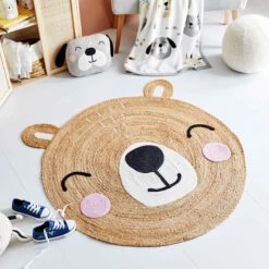 TINY TOWNHanf-Teppich Bär Ø110cm 18 TINY TOWNHanf-Teppich Bär Ø110cm -Butlers 10228214 7
