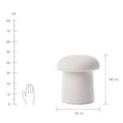 TODDYHocker Aus Teddystoff -Butlers 10228250 3