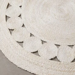 ALL NATUREHanf-Teppich Ø110cm -Butlers 10228305 4