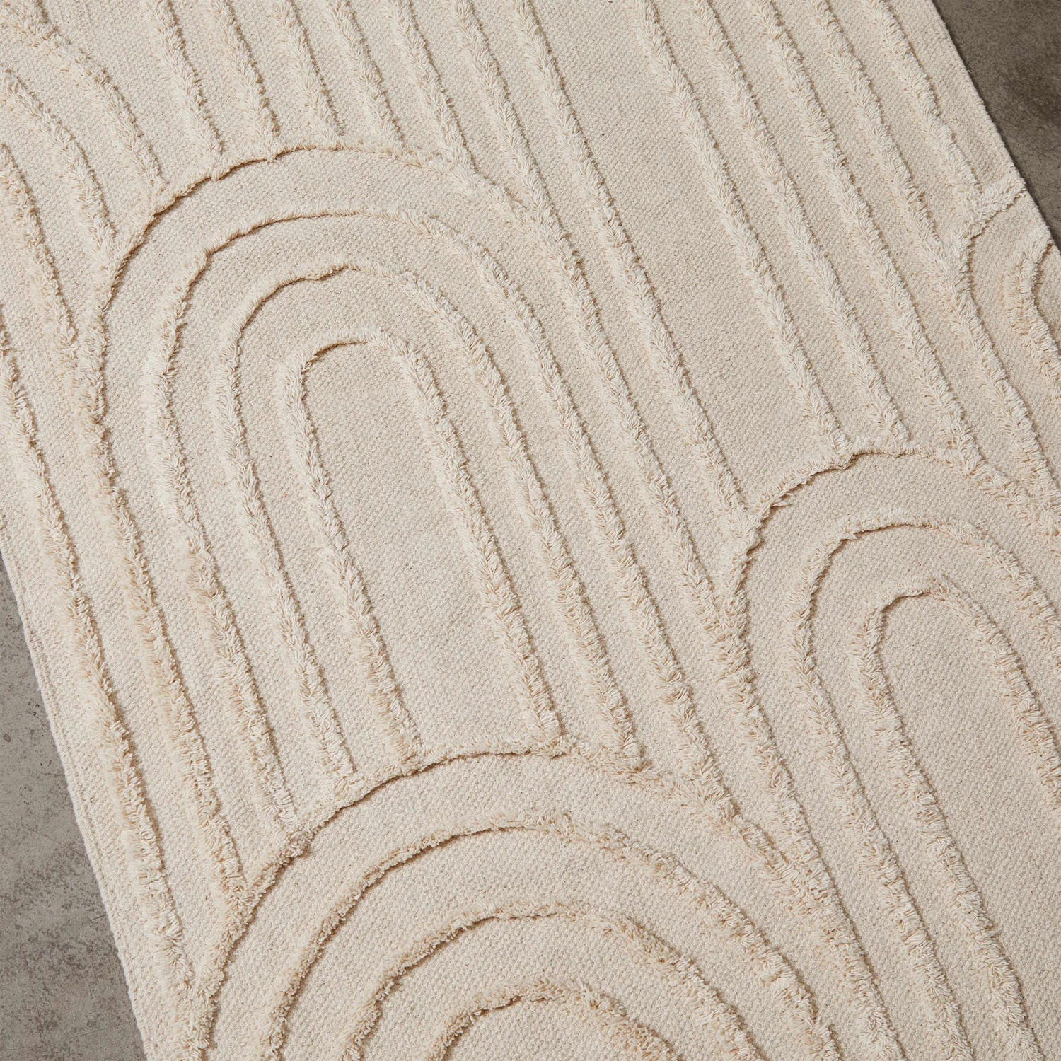 COTTON WAYLäufer Bögen L 140 X B 70cm 7 COTTON WAYLäufer Bögen L 140 X B 70cm – Bild 5