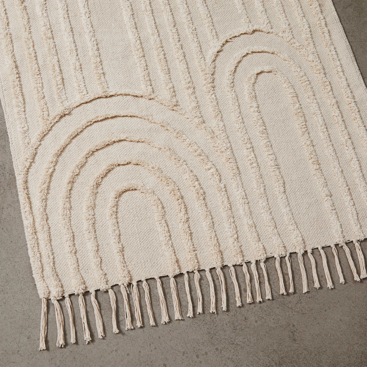 COTTON WAYLäufer Bögen L 140 X B 70cm 8 COTTON WAYLäufer Bögen L 140 X B 70cm – Bild 6