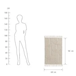 COTTON WAYTeppich Bögen L 60 X B 90cm -Butlers 10228309 3