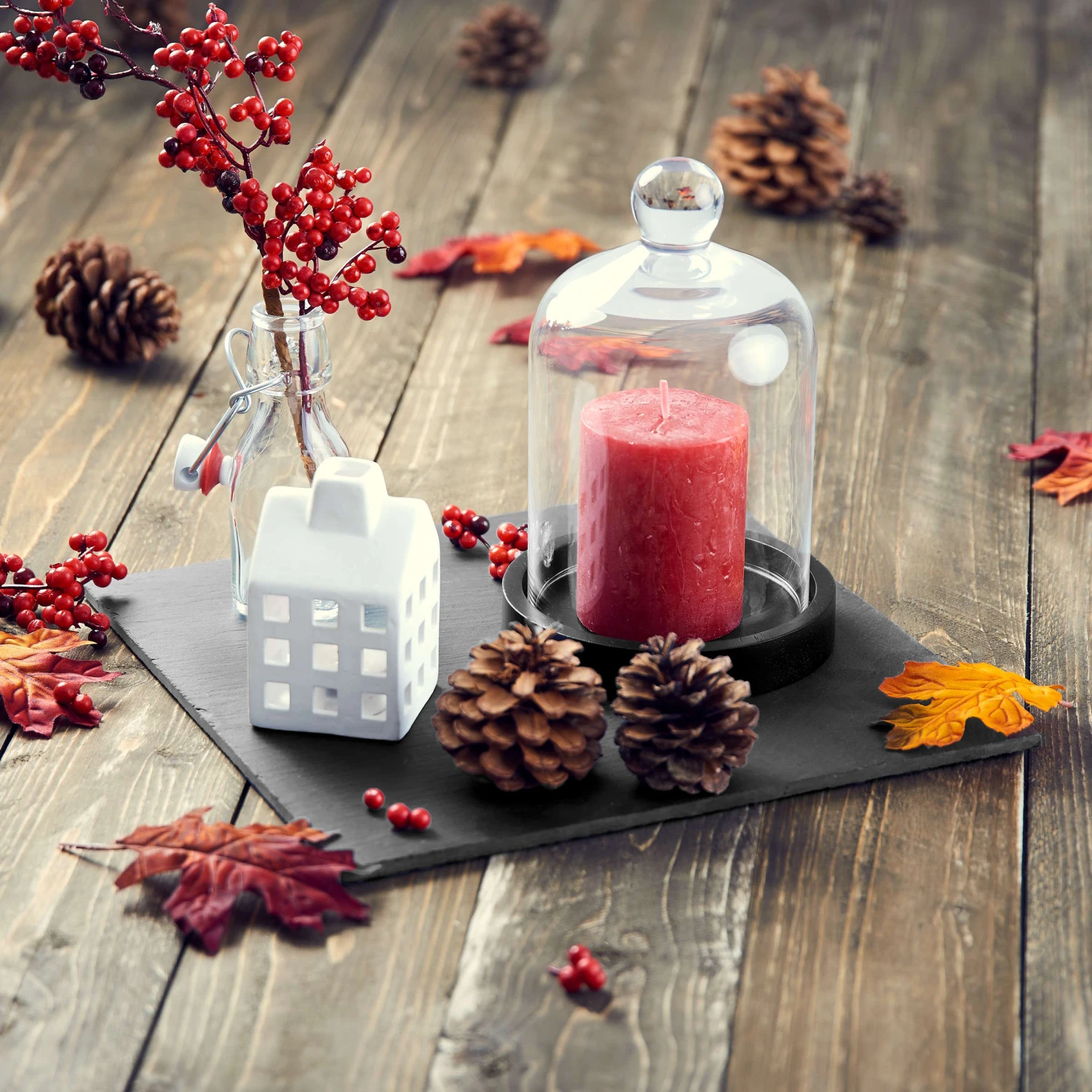 PLATEAU Schieferuntersatz B 30 X T 30cm 4 PLATEAU Schieferuntersatz B 30 X T 30cm – Bild 2