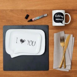 PLATEAU Schieferuntersatz B 30 X T 30cm 15 PLATEAU Schieferuntersatz B 30 X T 30cm -Butlers 50007714 6