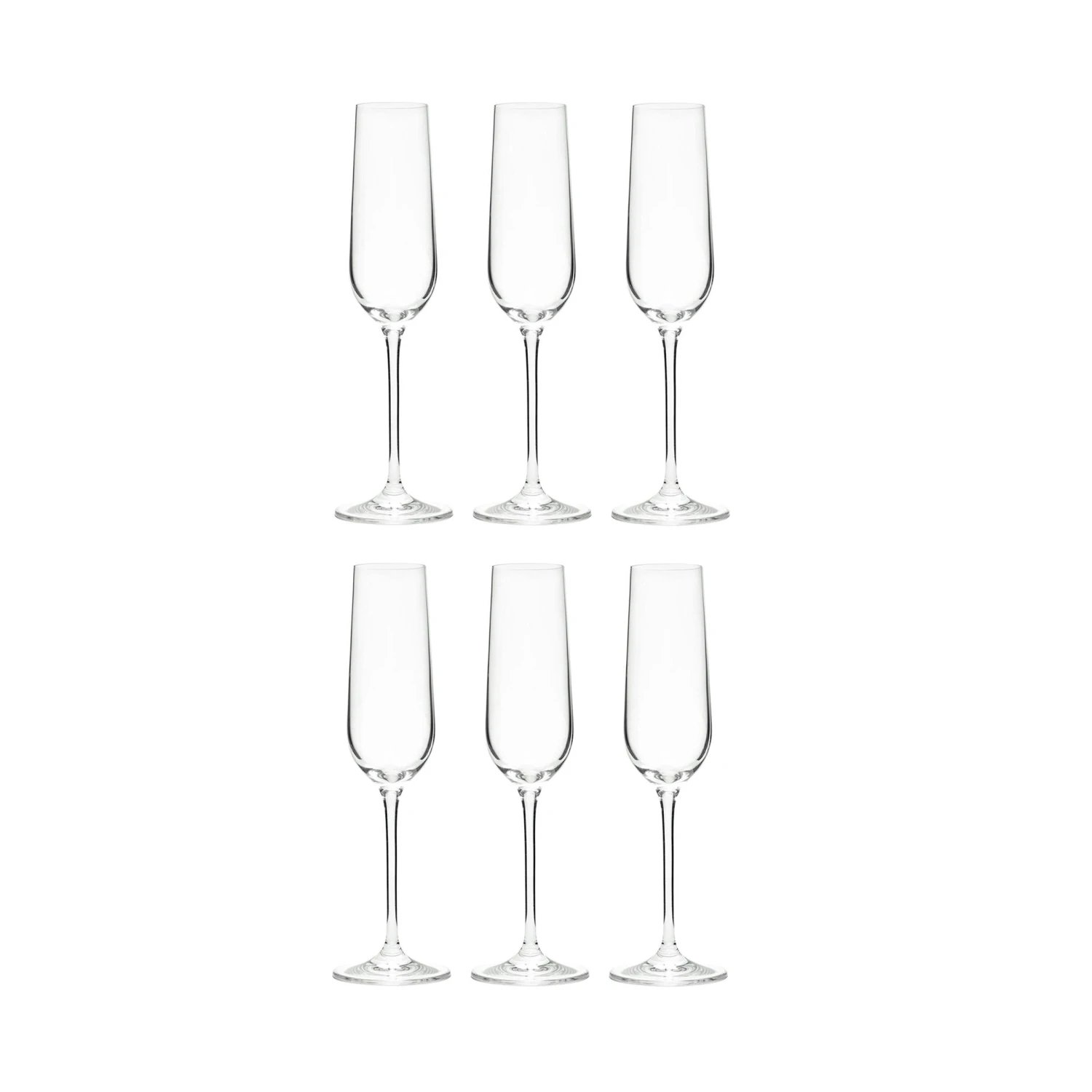 SANTÉ 6x Sektgläser 180ml 3 SANTÉ 6x Sektgläser 180ml