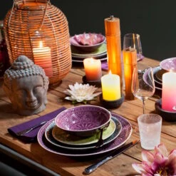 SUMATRA 4x Teller Ø25cm -Butlers BUN00695 4