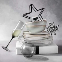 HENLEY 4x Teller Ø28cm -Butlers BUN00718 12