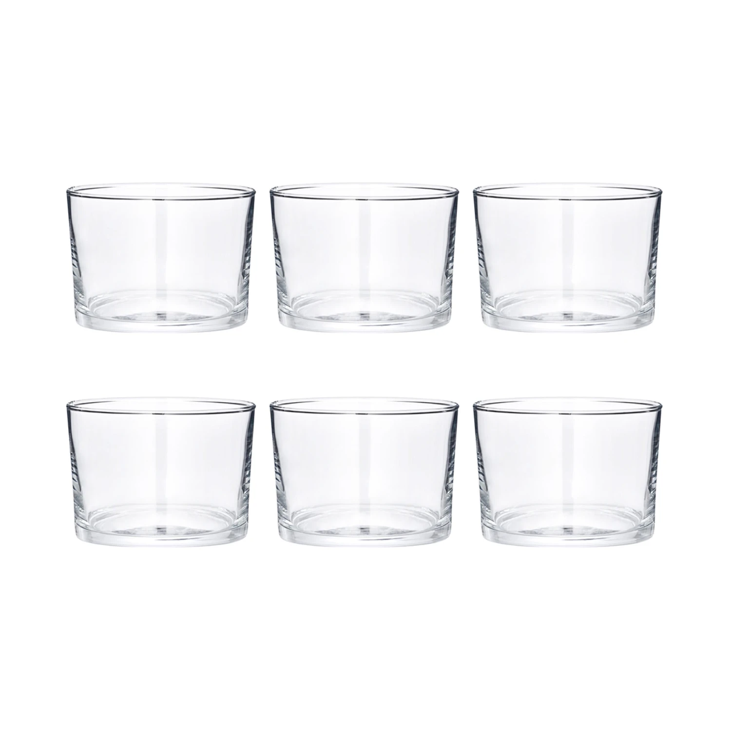 PURIST 6x Gläser 240ml 3 PURIST 6x Gläser 240ml