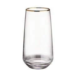 TOUCH OF GOLD 6x Longdrinkgläser Mit Goldrand 480ml -Butlers BUN00828 2