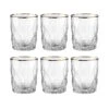 UPSCALE 6x Gläser Mit Goldrand 345ml 1 UPSCALE 6x Gläser Mit Goldrand 345ml -Butlers BUN00921