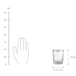 UPSCALE 6x Gläser Mit Goldrand 345ml 10 UPSCALE 6x Gläser Mit Goldrand 345ml -Butlers BUN00921 3