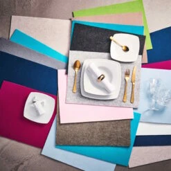 FELTO 6x Tischset L 33 X B 45cm -Butlers BUN01274 2