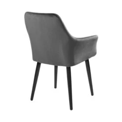 VELVET Stuhl Samt 2er-Set Grau 9 VELVET Stuhl Samt 2er-Set Grau -Butlers BUN01301 2