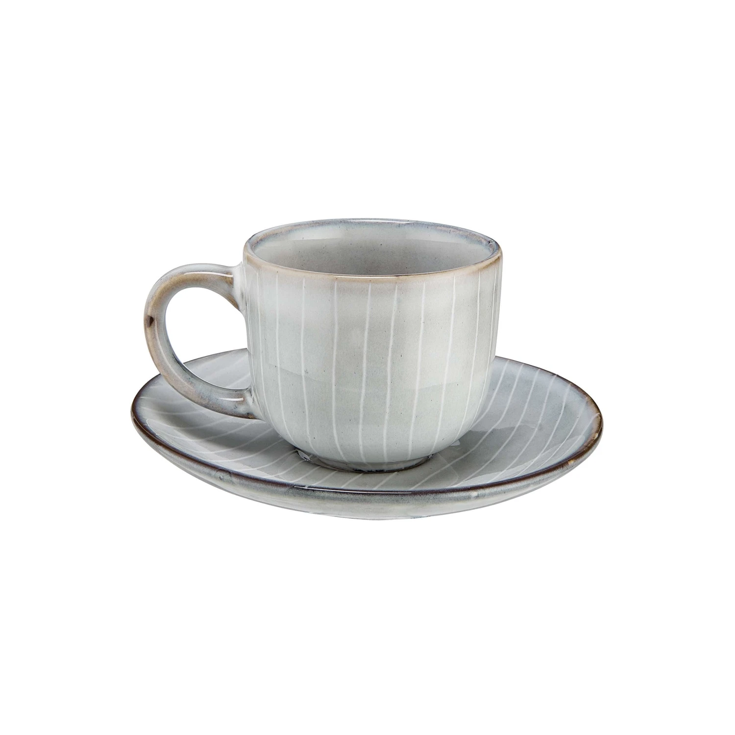 HENLEY 4x Espressotasse Mit Untertasse 90ml 6 HENLEY 4x Espressotasse Mit Untertasse 90ml – Bild 4