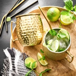 MOSCOW MULE 4x Becher Gehämmert 470ml 15 MOSCOW MULE 4x Becher Gehämmert 470ml -Butlers BUN01351 1