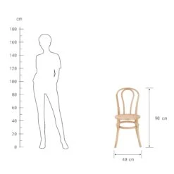 WIENER MELANGE Stuhl 2er-Set 16 WIENER MELANGE Stuhl 2er-Set -Butlers BUN01368 3